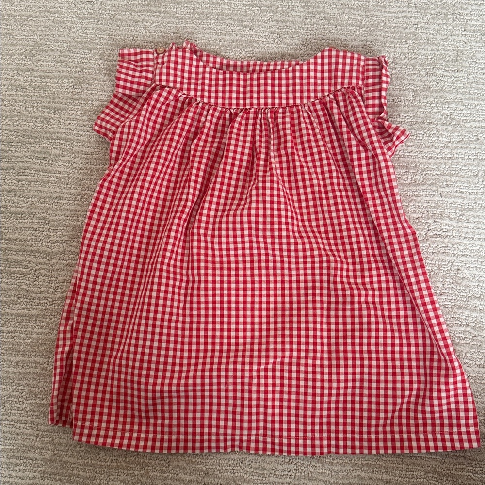 Red Gingham Dress